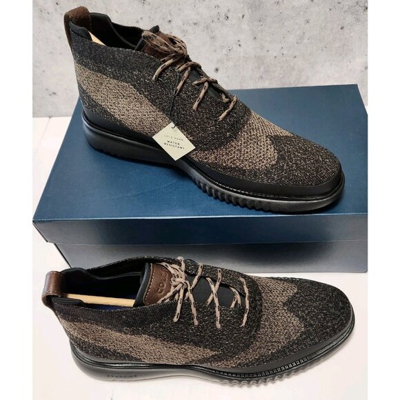 NWT Cole Haan 2 Zerogrand Stitchlite Chukka C28854 Knit Oxford Shoes Men\'s 8.5 M main image 5